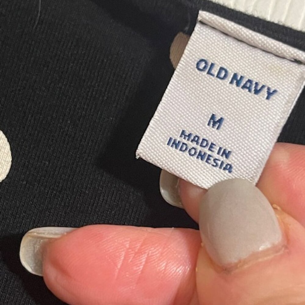 Black & White Polka Dot Dress by Old Navy - Picture 4 of 5